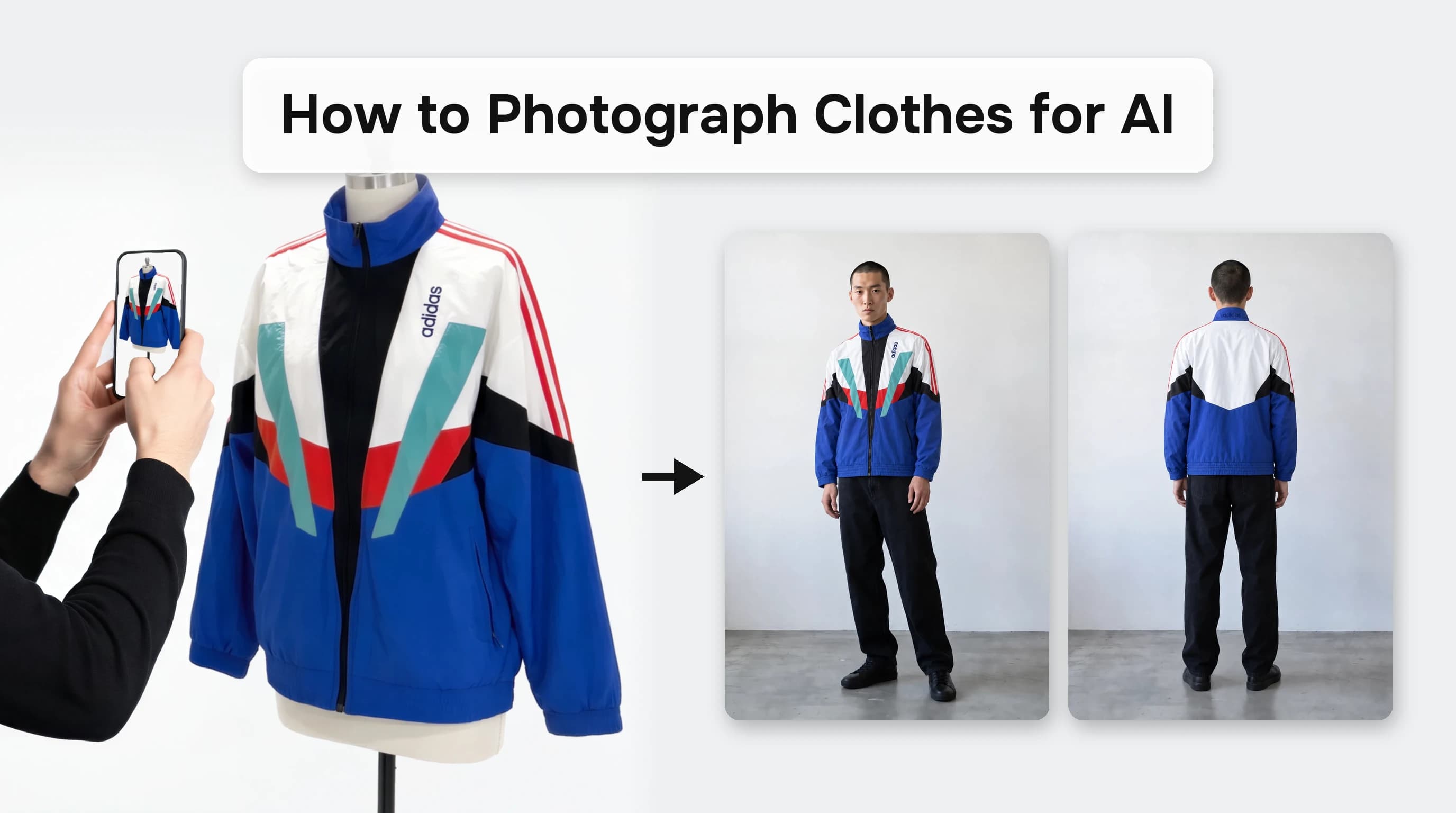How to Photograph Clothes for AI: I Shot One Jacket 12 Ways cover image
