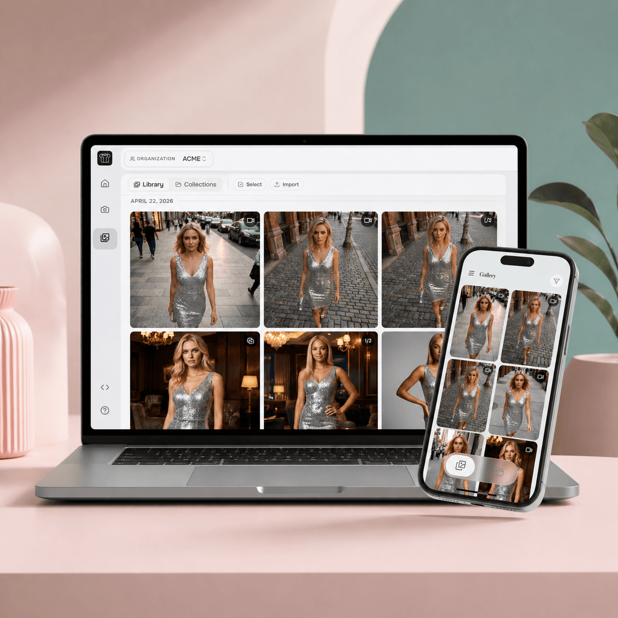 Synchronisation Parfaite avec FASHN Web
