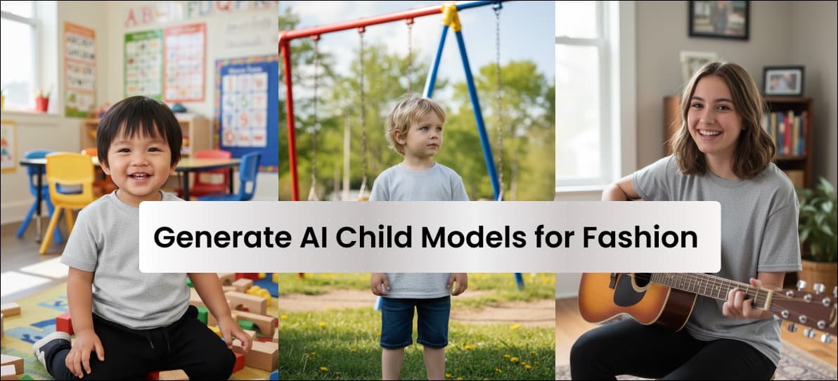 AI Child Models for Fashion: Create Baby, Toddler, Kid & Teen Looks with FASHN AI cover image