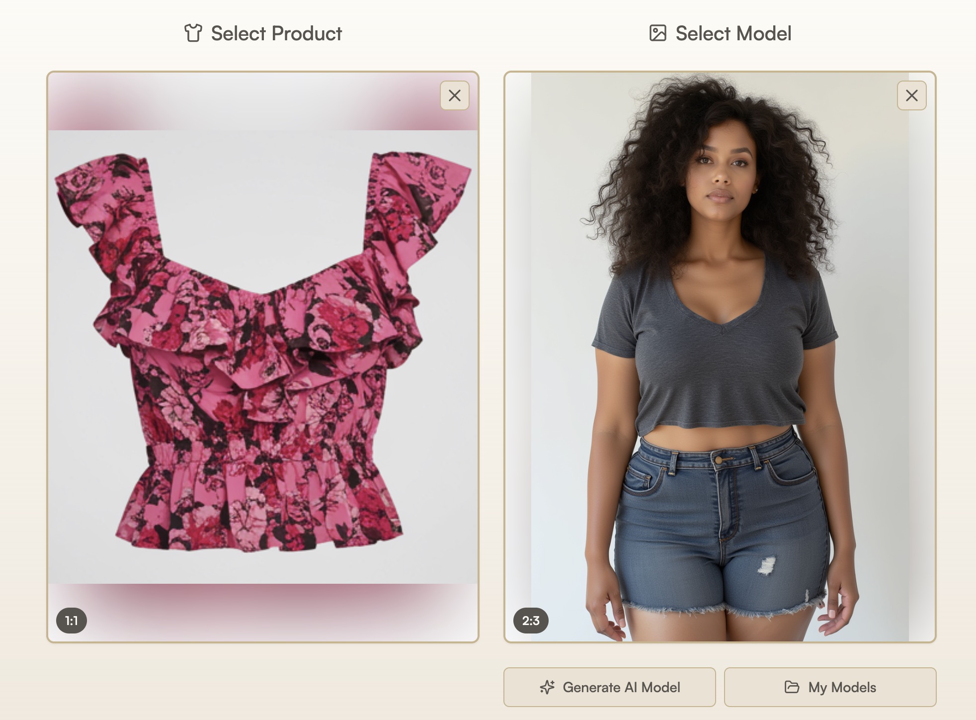product-to-model-input-with-model